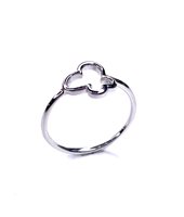 Anello Stocco Gioielli Donna in Oro bianco BLW-14 - BLW-14